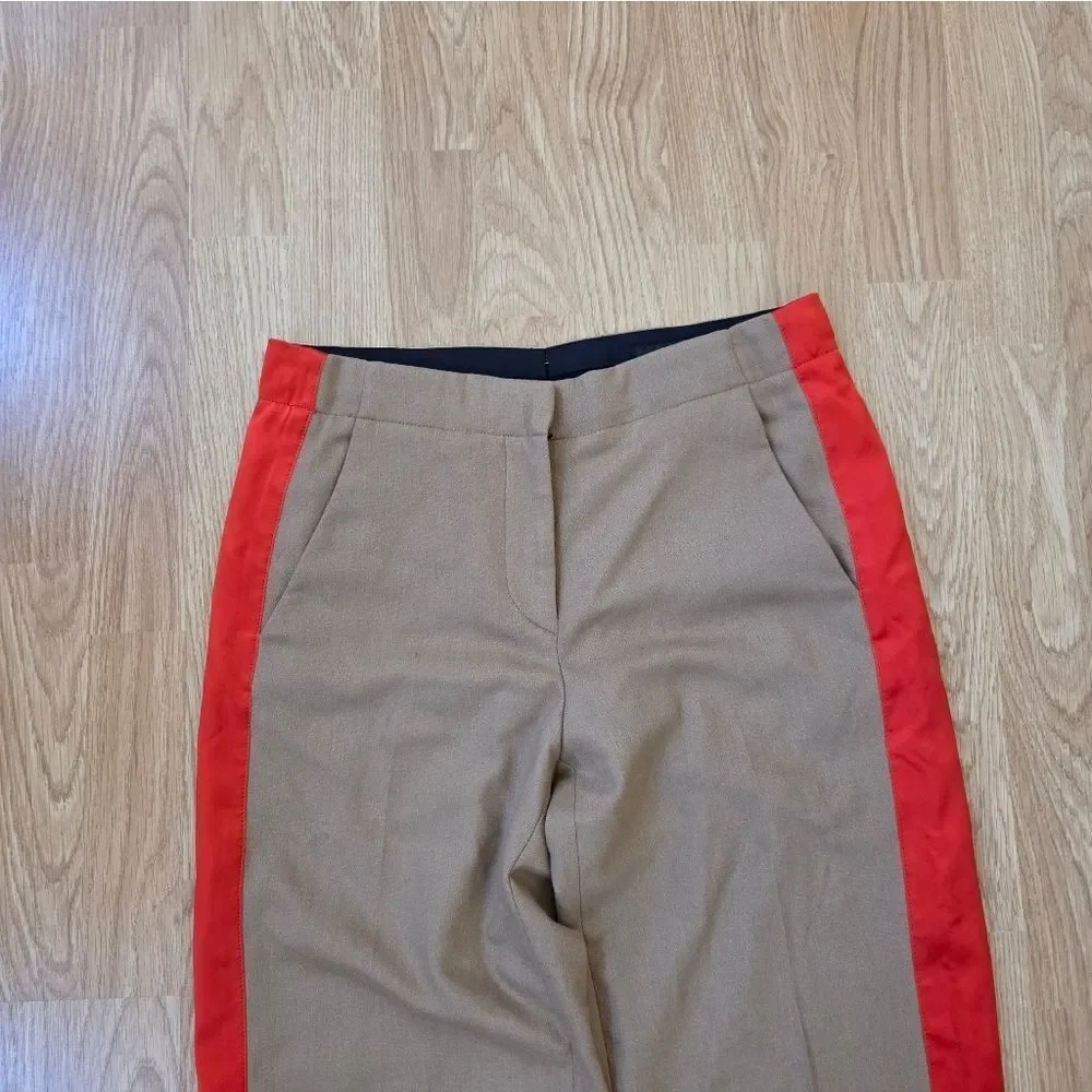 Rag & Bone Track Style Pant Stripe Flared Trousers Sz 0